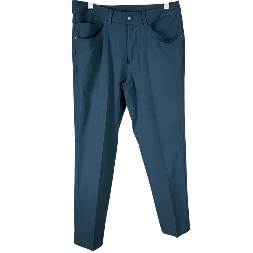 Lululemon ABC Pant Classic Warpstreme Iron Blue Men 30 x 27 Excellent Condition